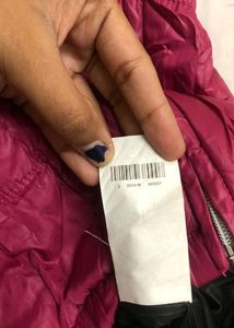 Ovs Rose Pink Sleeveless Jacket