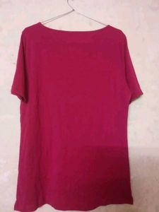 Raspberry Tunic Top