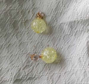 Cute Round Drop Earrings