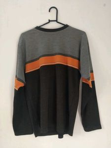 Color Block Long Sleeve Sweatshirt