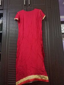 Cotton Sequence Work Kurti