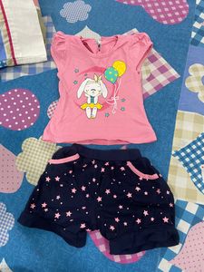 Baby shorts amd top