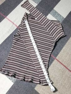 STRIPED LONG SLEEVE TOP 🤎