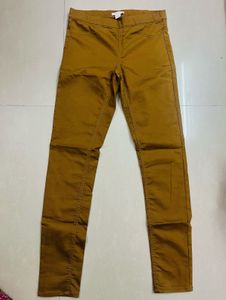 H&M Women’s Slim Fit Chinos - Brown