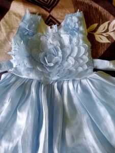 Frock For Baby Girl Half Sleeves 6 To 9 Months