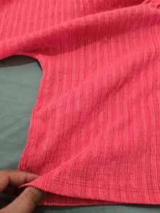 Zara Light Pink Loose Sleeve Top