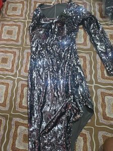 Slit Party Dress