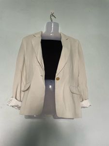 Elegant White Blazer