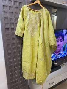 Elegant Embroidered Kurta Set