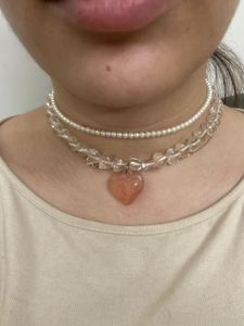 Heart Charm Layered Necklace