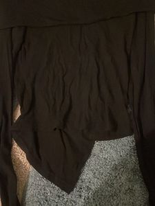 SAVANA off Shoulder Black Top