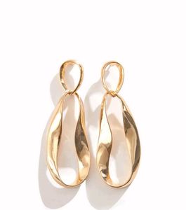 Golden Drop Earrings - Dangle