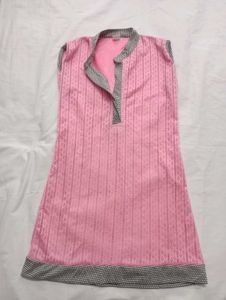 Pink Sleevless Top