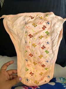 2 Cotton Diapers &amp; Unused Nappie