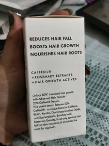 m caffeine advanced hair growth serum