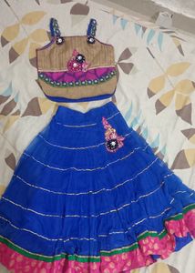Cute Kids Lehenga Choli Set