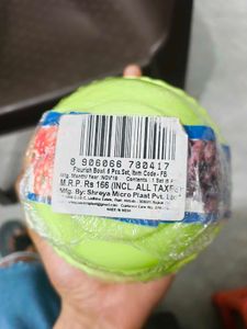 Green Plastic Bowls (Set of 6)