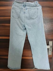 Light Wash Wide Leg Jeans