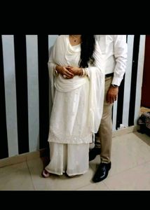 partywear kurta plazo set