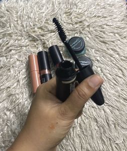 Mascara, Lipsticks Matte ,eye Shimmer And Glitters