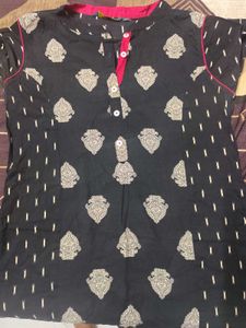 Black Kurta From aavasa