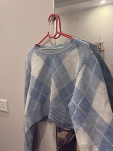 Argyle Pattern Sweater