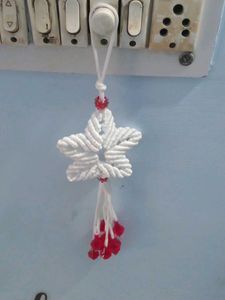 Macrame Star Ornament