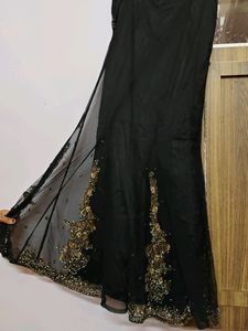 Black Party Wear Lehenga Choli