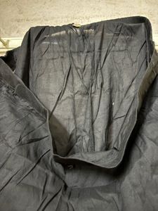 black kurta trouser