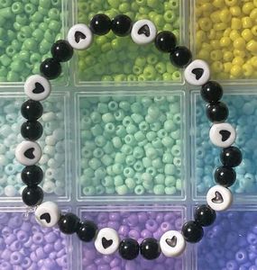 Heart Bead Bracelet