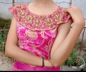 Dark Pink Long Gown