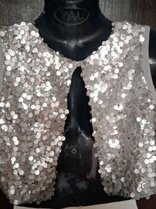 Sequin Top &amp; Tulle Skirt Set fixed price