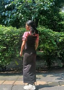 Elegant Black Bodycon Dress (Without Under Slip)