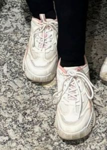 White Sneakers Shoes