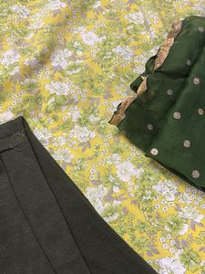 Short Kurti Suit Set With Leggings &amp; Duppata