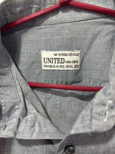 Cotton Linen Full Shirt For Men