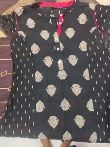 Black Kurta From aavasa