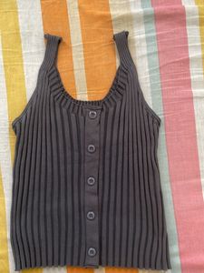 Dark Grey Tank Top