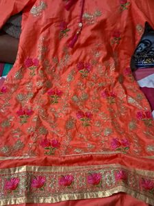 Orange Color Dress