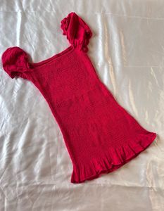 Shein Red Mini Dress