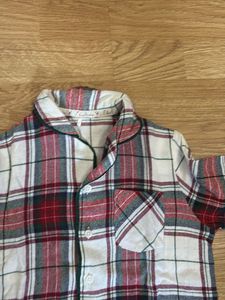 Kids Plaid Pajama Set