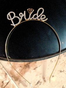 Golden Cristal Bride Crown 👑