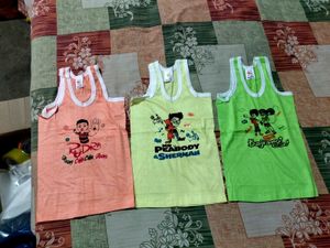Three Baby Vests