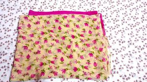 Floral Print saree