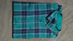 New Green Plaid Men Shirt