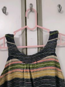 Striped Sleeveless Dress