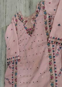 Top Bottom Dupatta Set