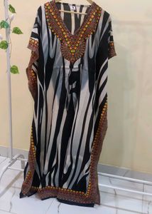 Black Classy Freesize Kaftan