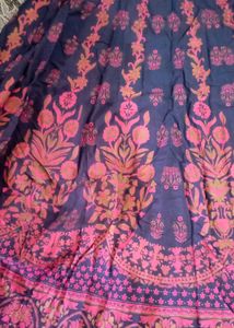 Floral Print Ethnic Dress