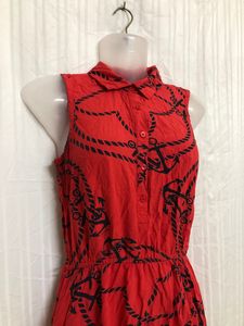 Tommy Hilfiger Red Sleeveless Dress